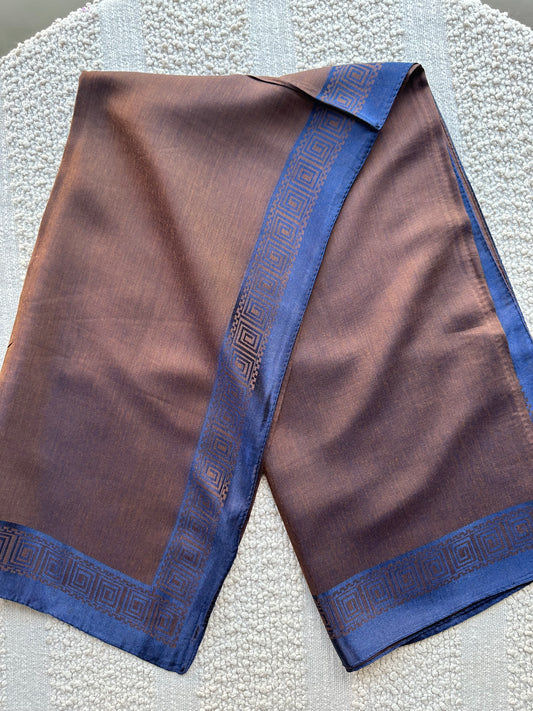 Brown/ Blue